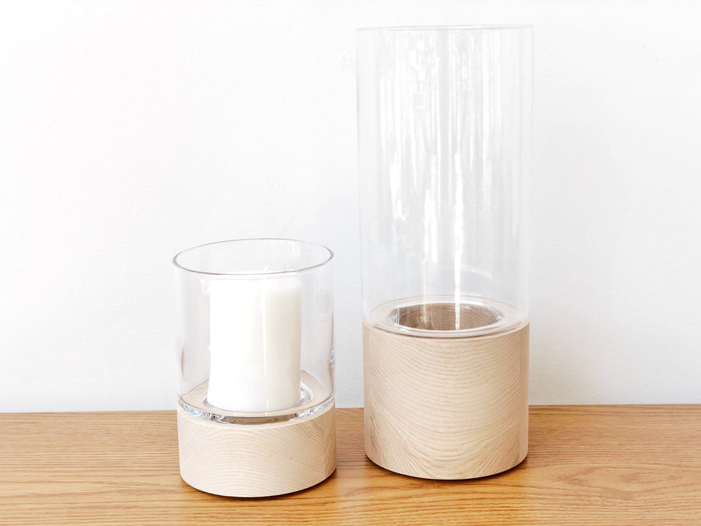 Handblown Glass Lantern / Vase