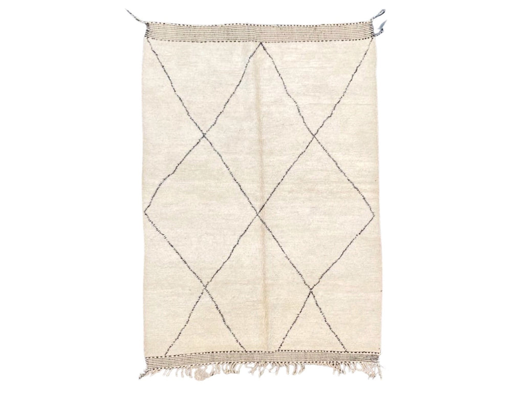 Handknotted Wool Rug - 6'8"W x 9'3'L