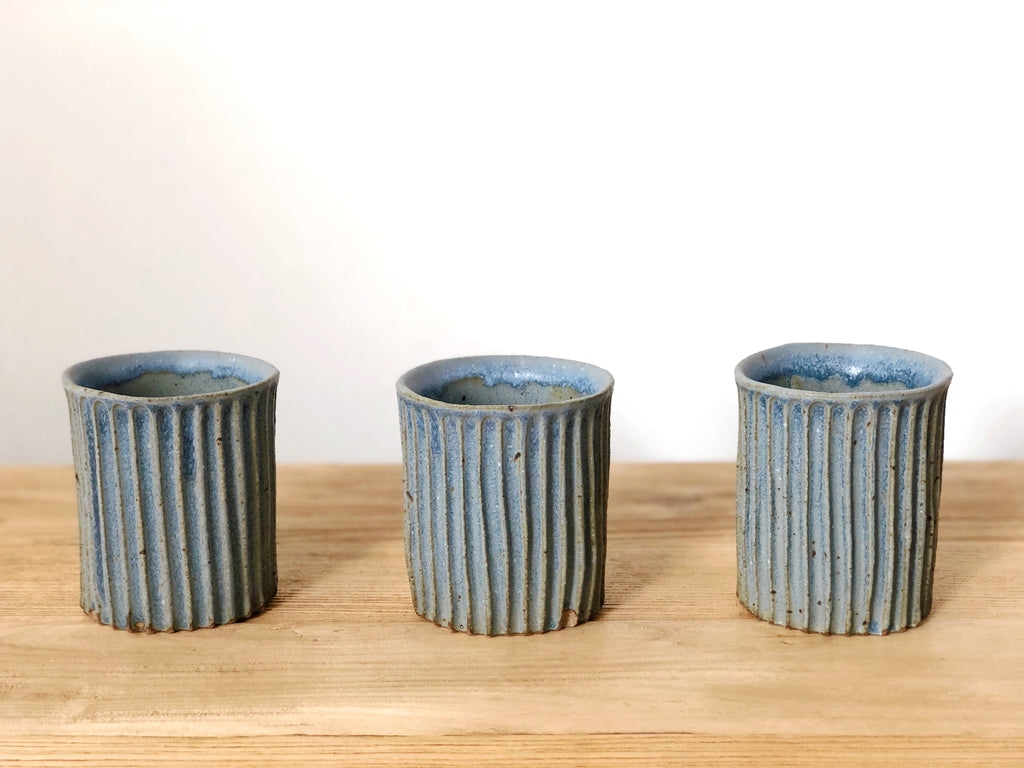 Ceramic Carved Tumbler