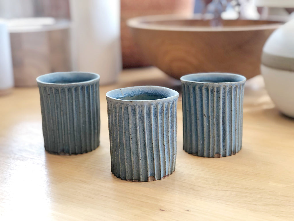 Ceramic Carved Tumbler