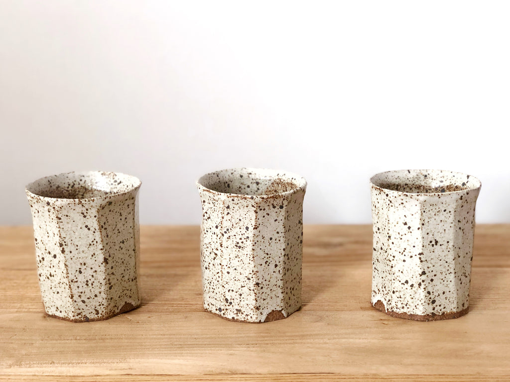 Ceramic Carved Tumbler