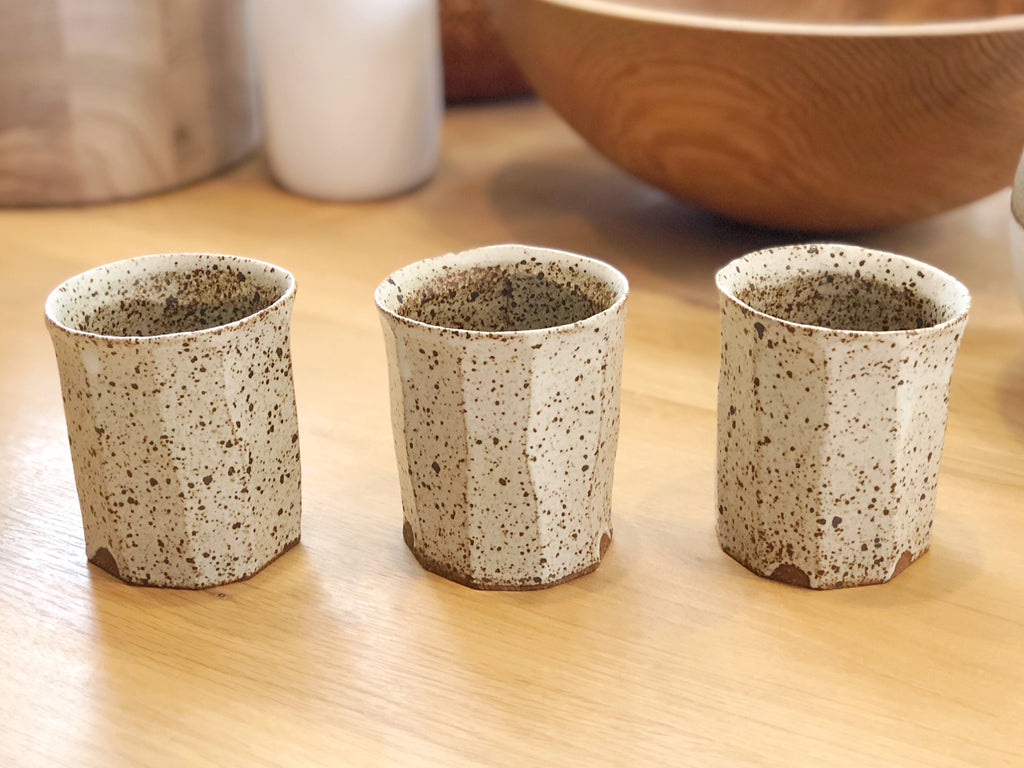 Ceramic Carved Tumbler