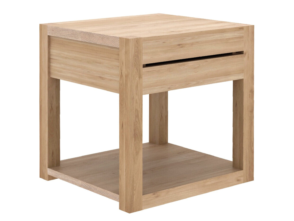 Oak Bedside Table