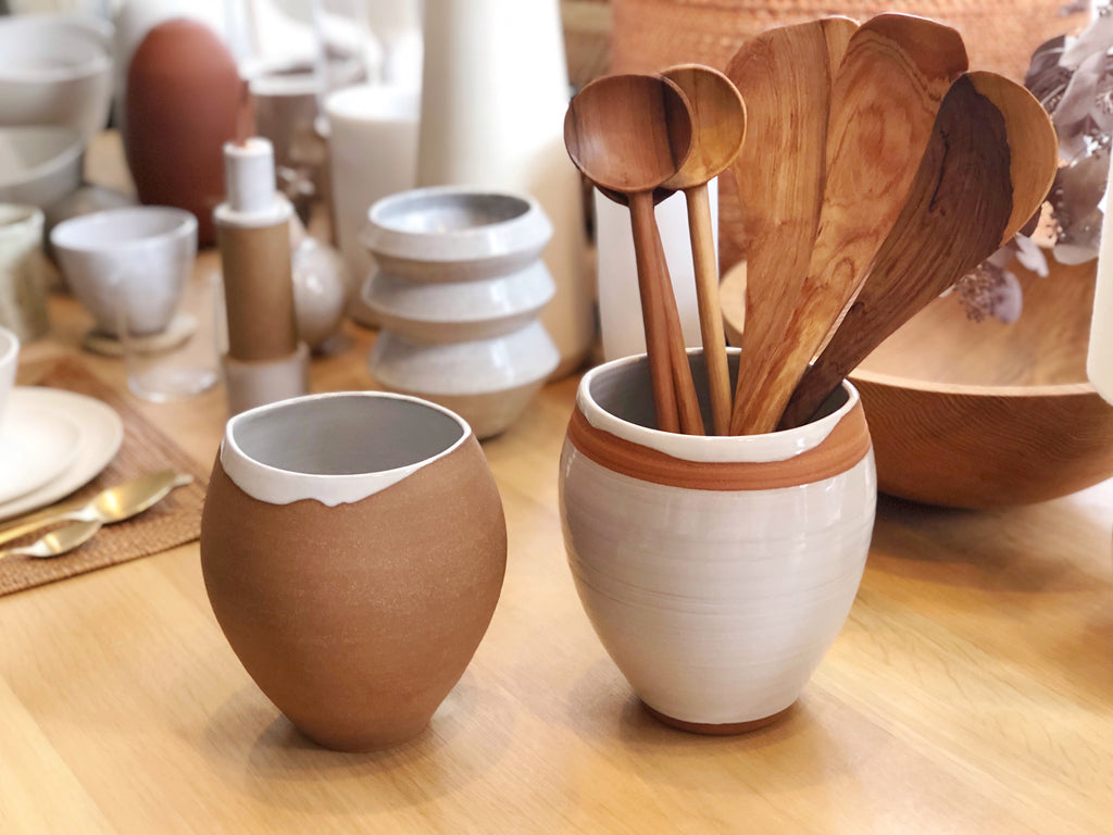 Ceramic Utensil Holder