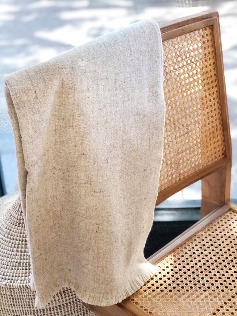 Handwoven Merino Throw