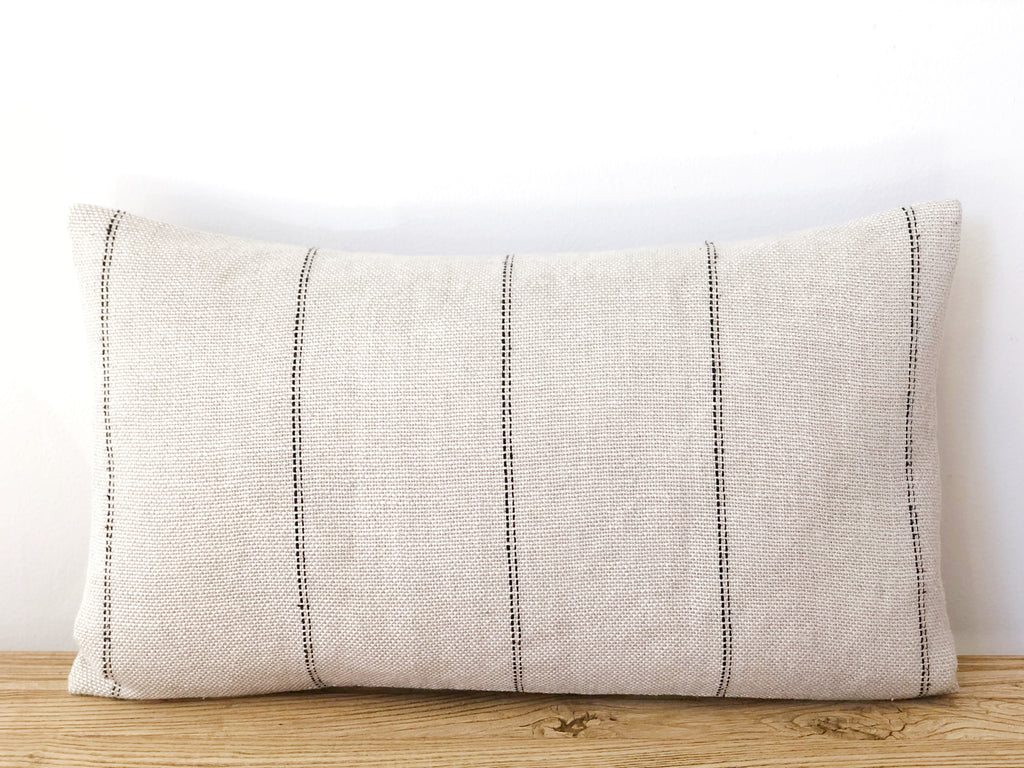 Linen Striped Pillow