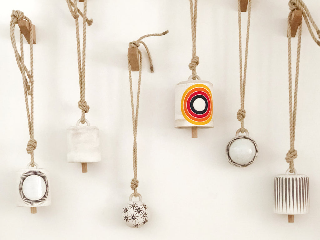 Hand-Painted Ceramic Bell