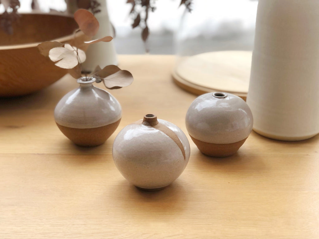 Ceramic Small Bottle Vase