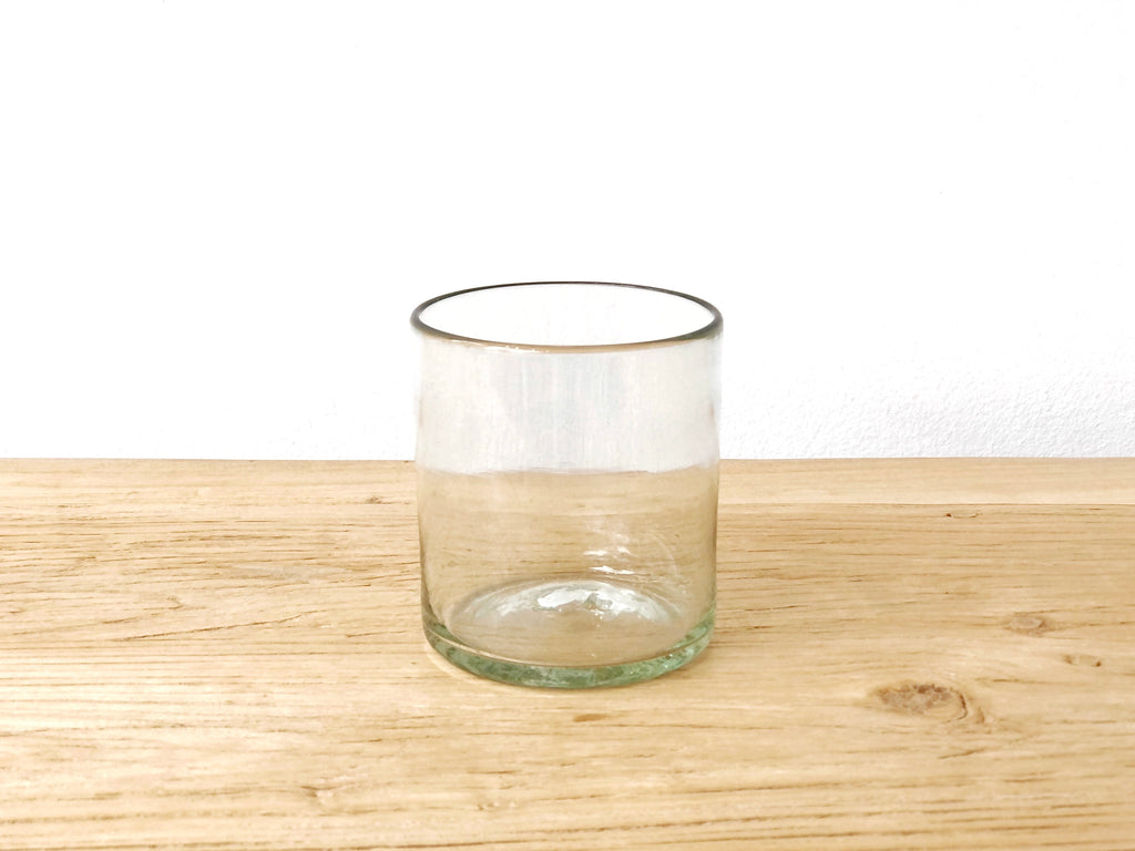 Handblown Recycled Glass Short