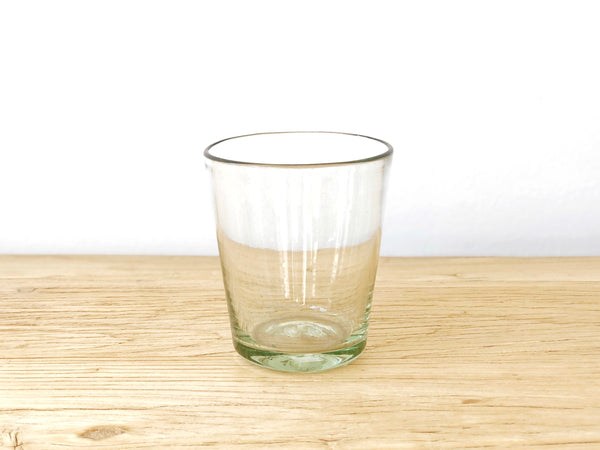 Handblown Recycled Glass Short