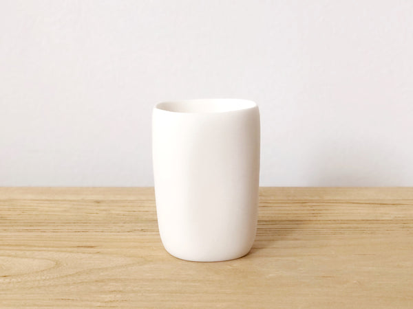 Hand-Sculpted Resin Square Cup