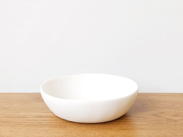 Hand-Sculpted Resin Wide Bowl Medium
