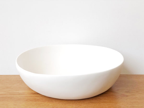 Hand-Sculpted Resin Wide Bowl Extra Large