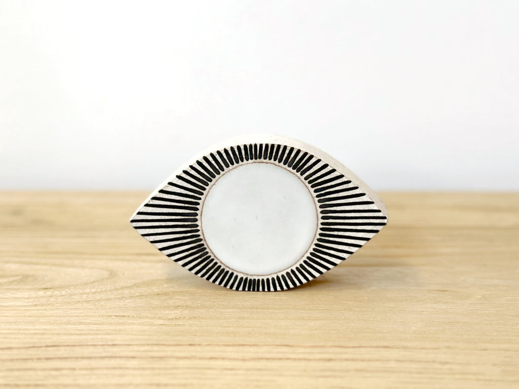 Hand-Painted Ceramic Eye Small