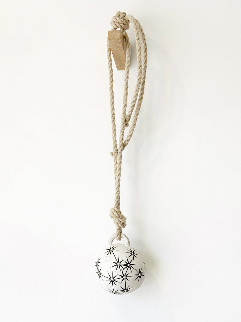 Hand-Painted Ceramic Bell