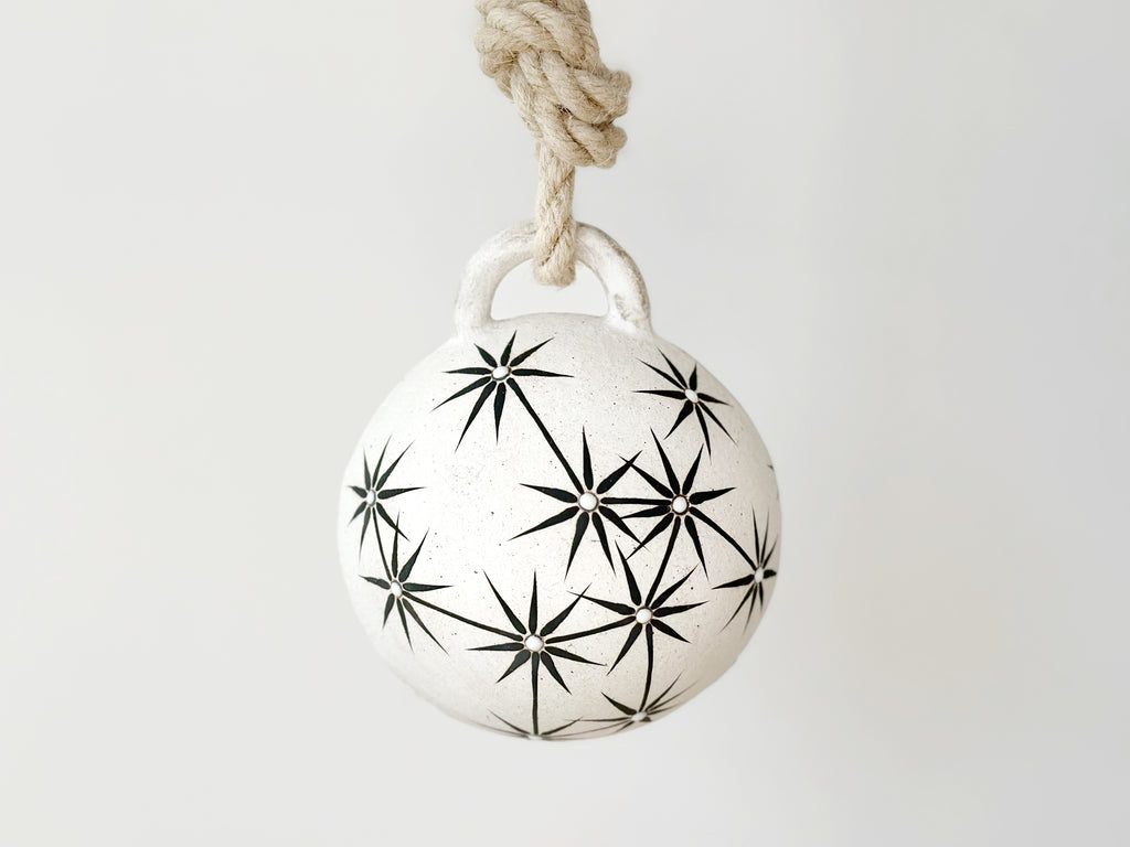 Hand-Painted Ceramic Bell