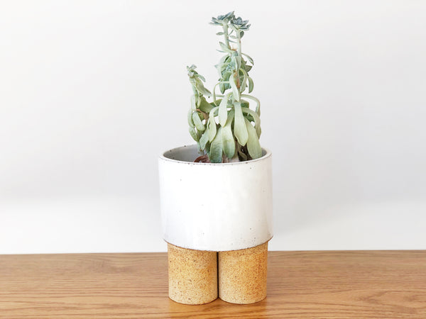 Ceramic Tripod Planter