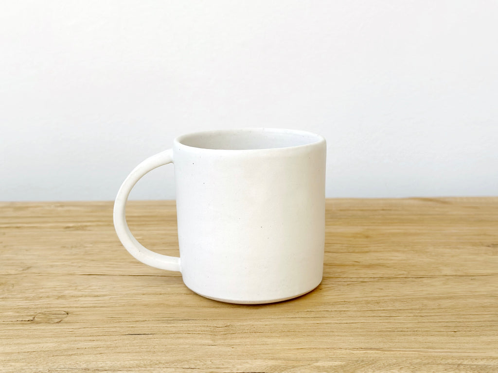 Ceramic White Mug Small
