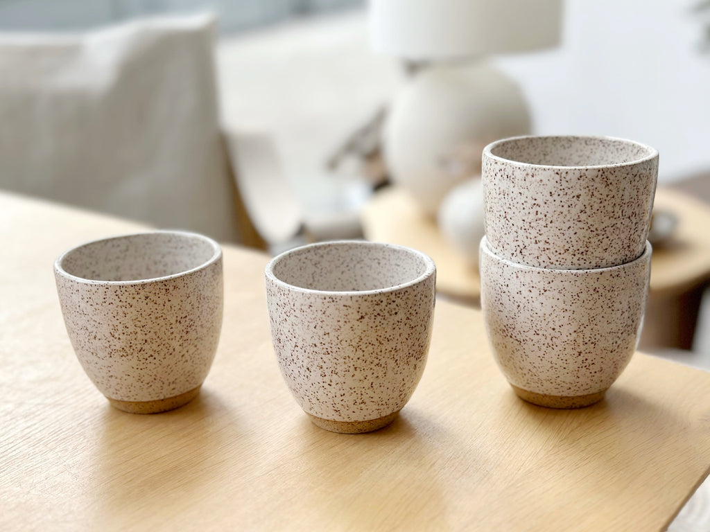 Ceramic Mini Cup - White – CÔTE À COAST