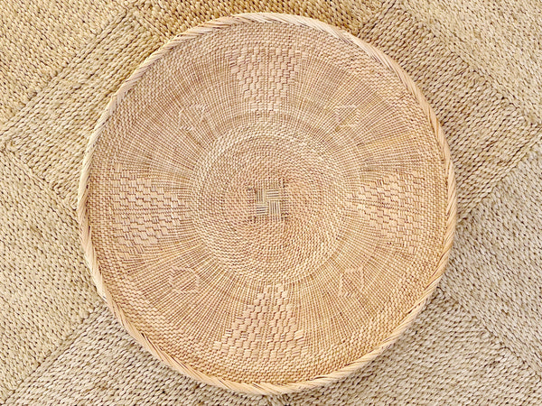 Handwoven Basket Tray Extra Large