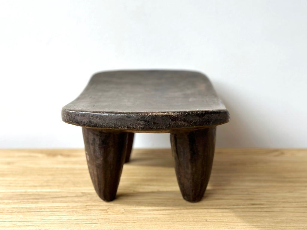 Handcarved Vintage African Small Stool