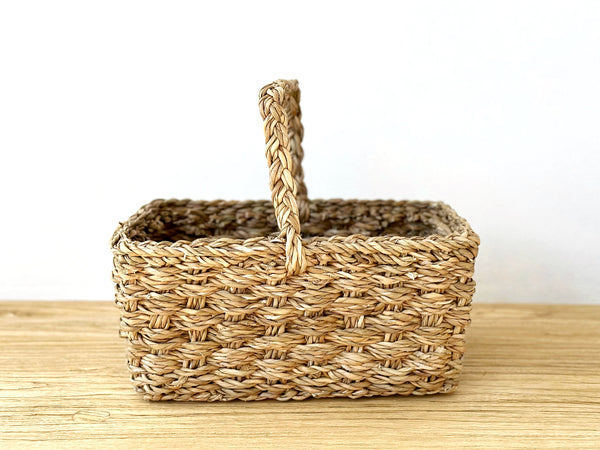 Handwoven Basket Mini Rectangle