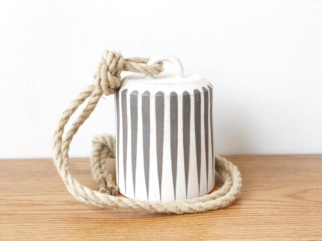 Hand-Painted Ceramic Bell