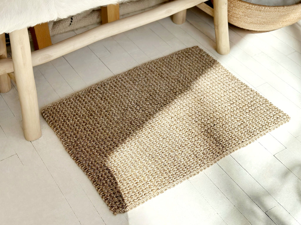 Handwoven Fique Mat - Natural