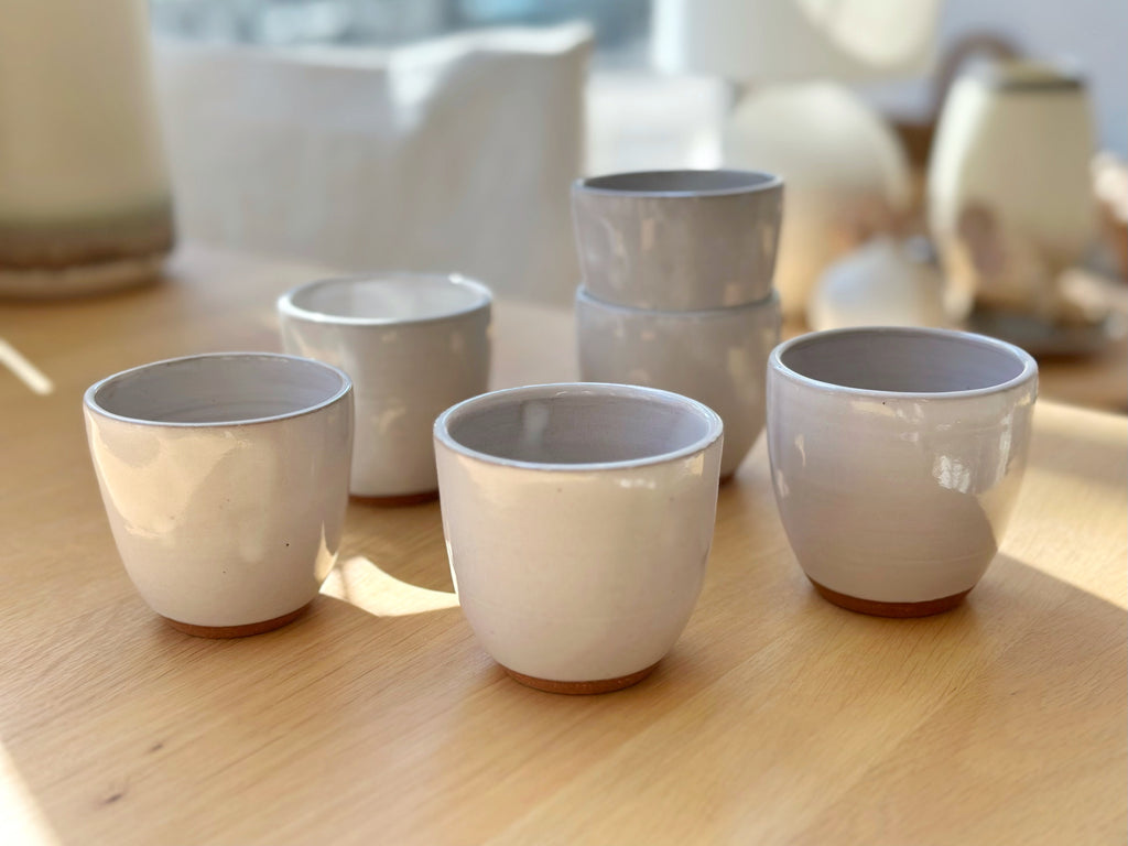 Ceramic Mini Cup - Alabaster