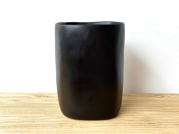Hand-Sculpted Resin Wastebin
