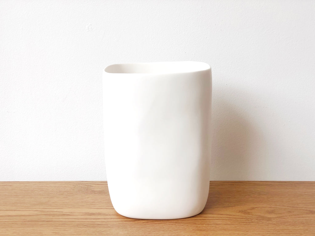 Hand-Sculpted Resin Wastebin