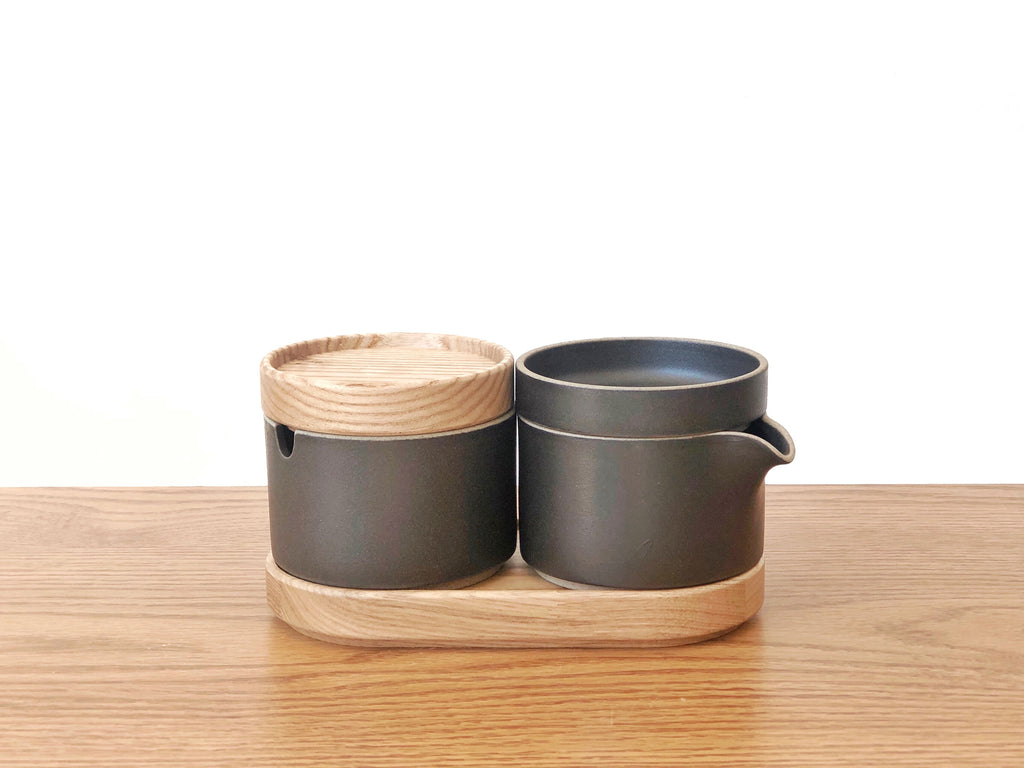 Porcelain Sugar and Creamer Set