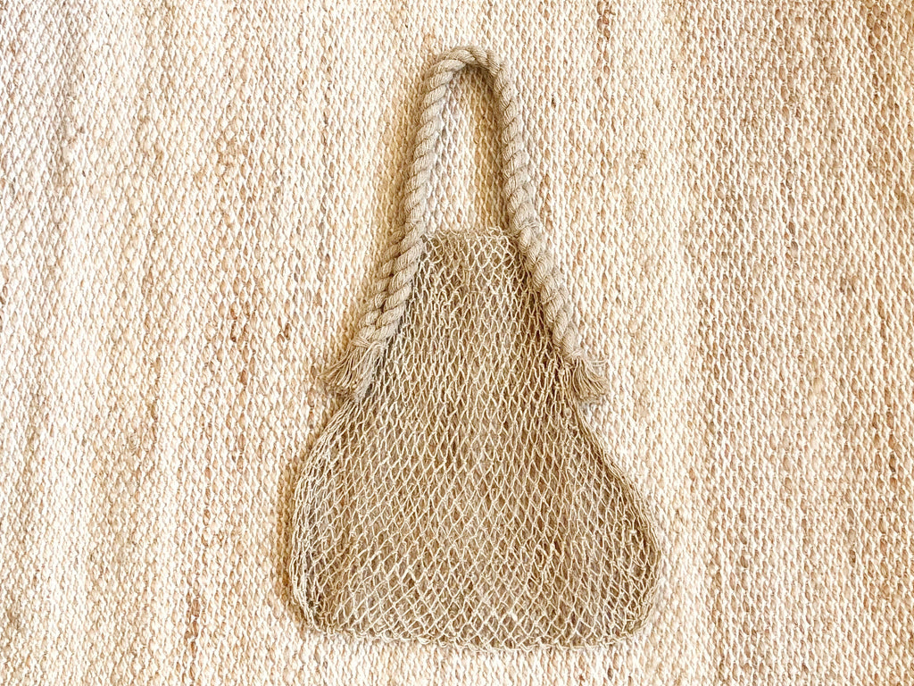 Handwoven Mesh Tote