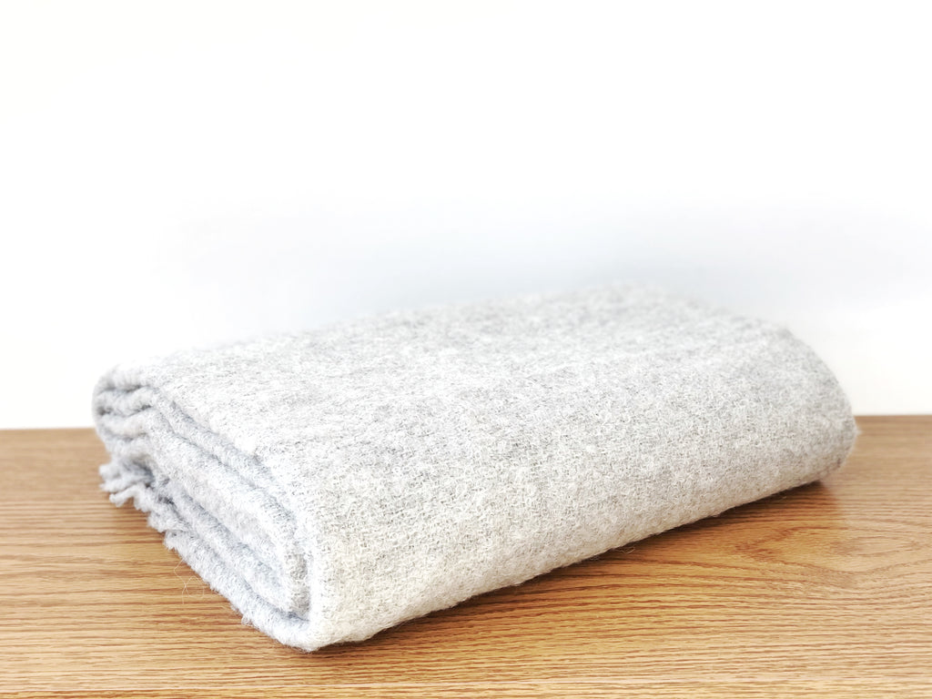 Alpaca Boucle Throw