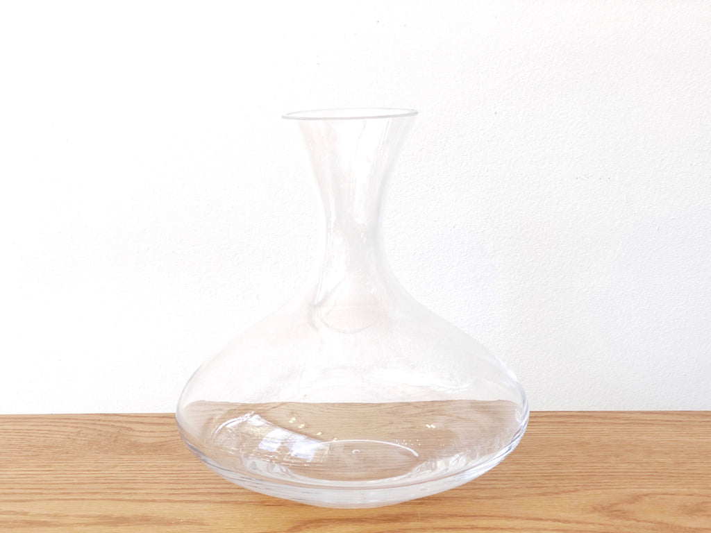 Handblown Glass Wine Carafe