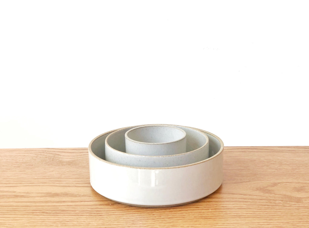 Porcelain Bowl Straight Edge