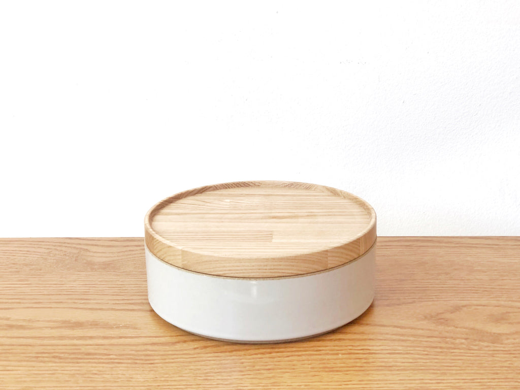 Porcelain Bowl Straight Edge