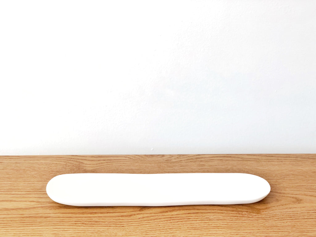 Hand-Sculpted Resin Baguette Tray
