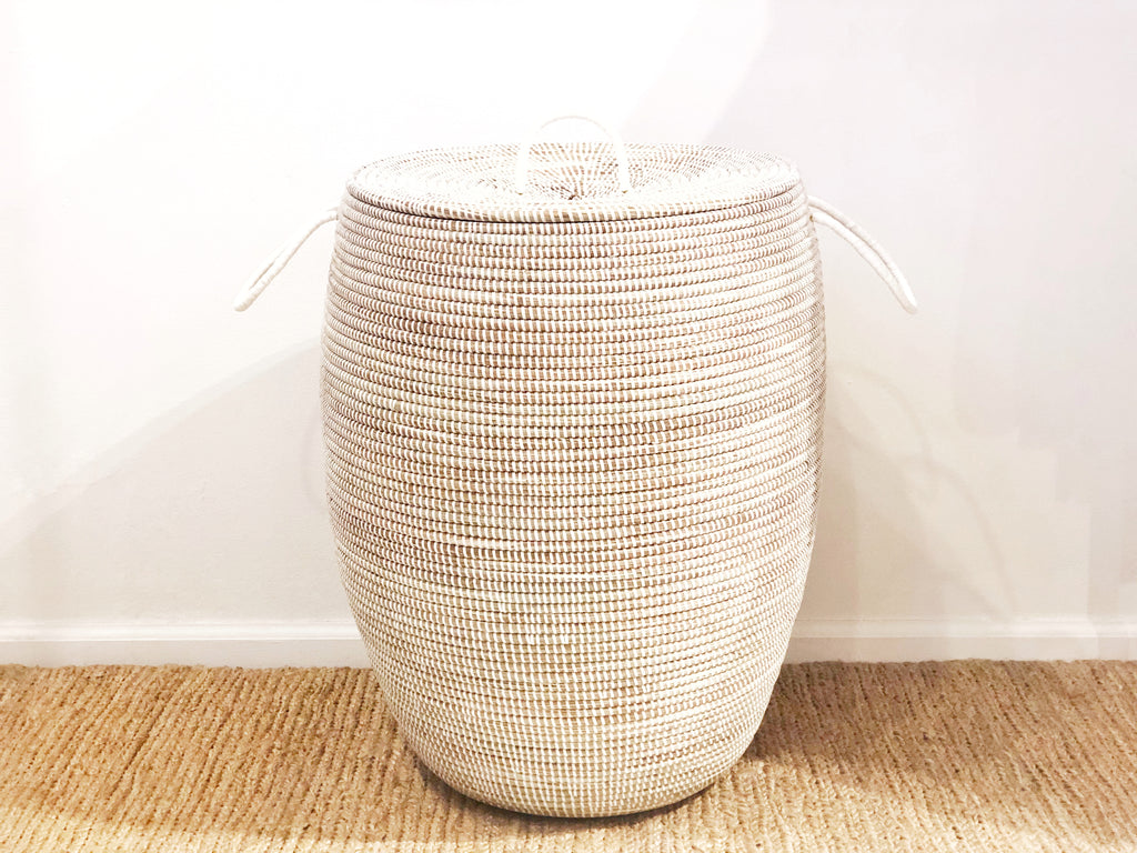 Handwoven Lidded Basket XL