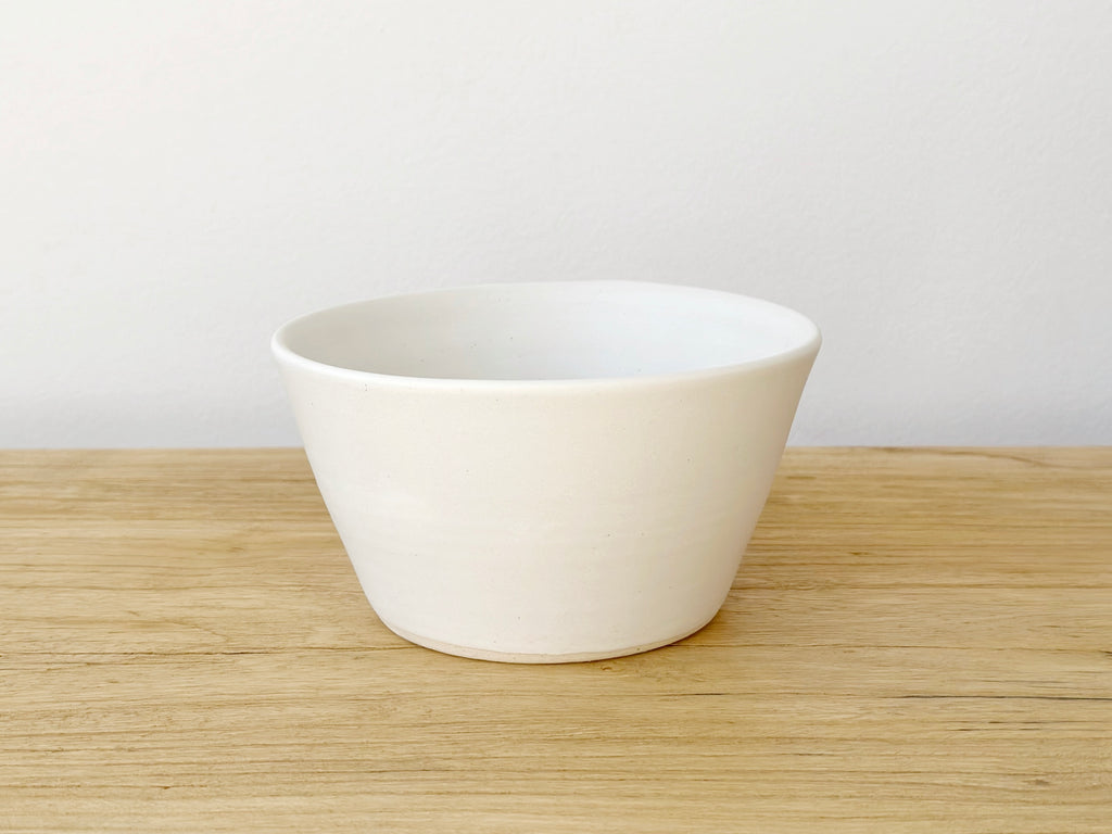 Ceramic White Soup Bowl