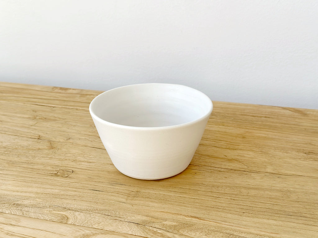 Ceramic White Soup Bowl