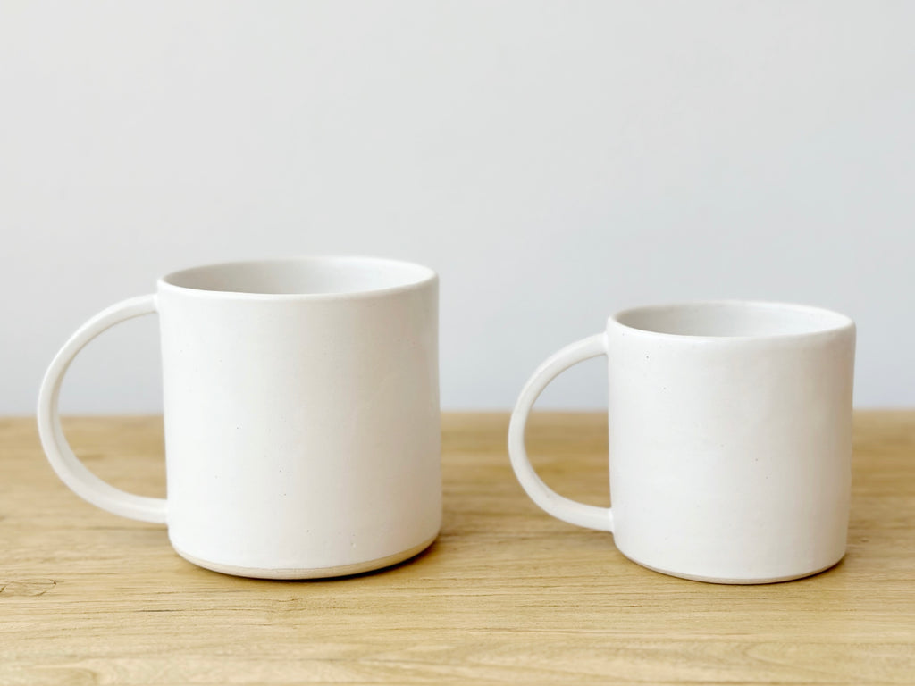 Ceramic White Mug Small
