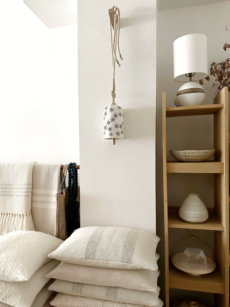 Hand-Painted Ceramic Bell
