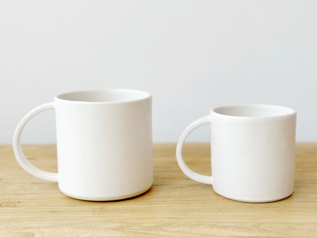 Ceramic White Mug Large