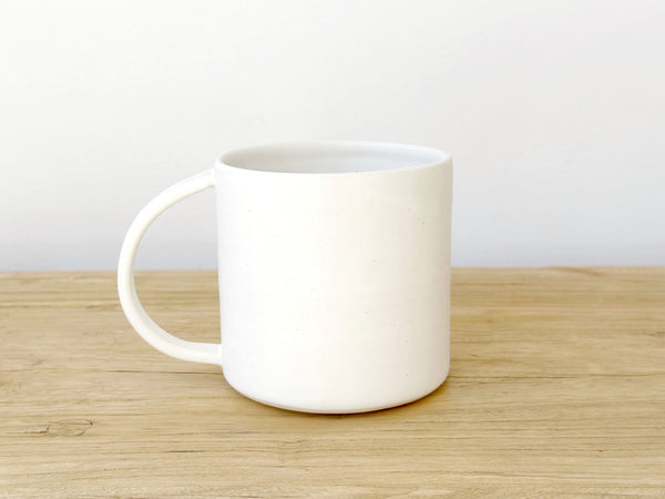 Ceramic White Mug Large