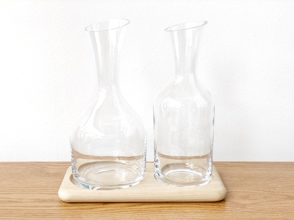 Handblown Glass Carafe Set