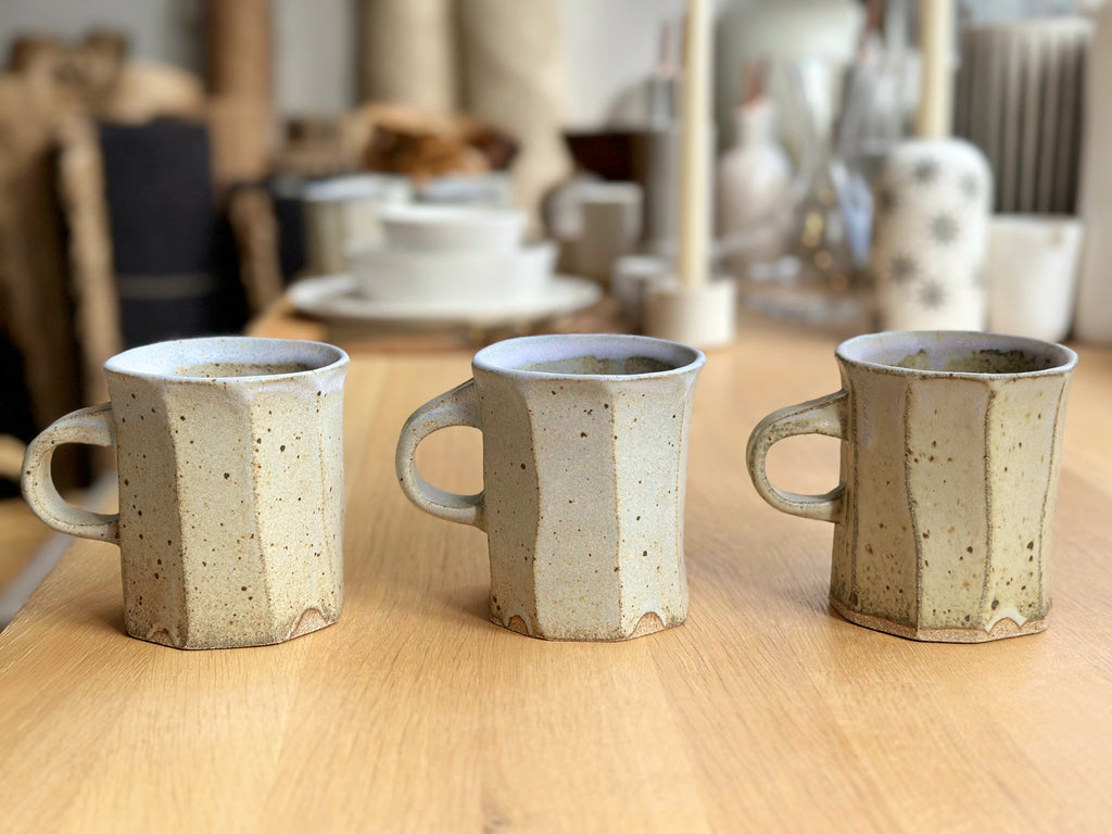 Ceramic Carved Mug