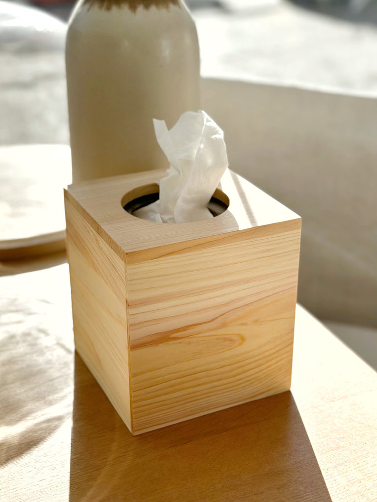 Hinoki Tissue Box