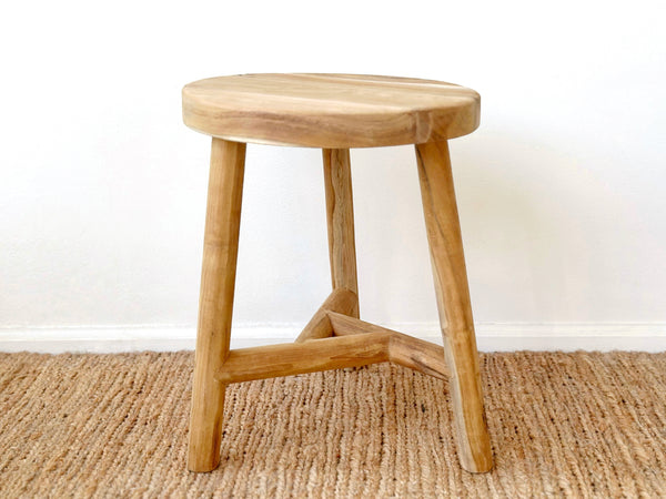 Wood Stool / Side Table