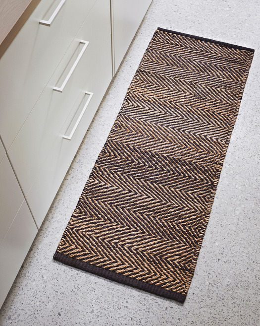 Handwoven Jute Herringbone Rug